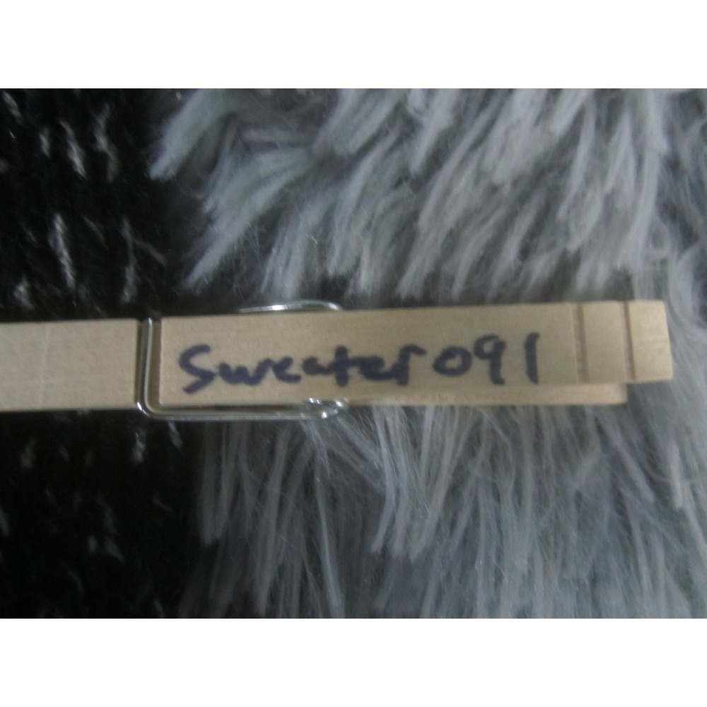 Eddie Bauer Sweater Womens Large Gray Open Front Knit Lounge Cardigan Pockets - Picture 9 of 9